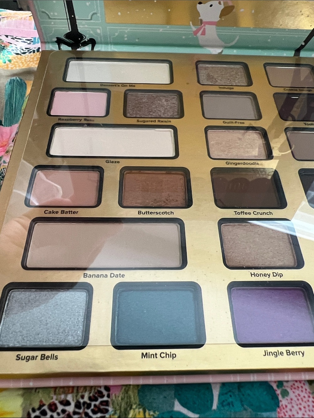 Too Faced Pink Holiday Makeup Eyeshadow Palette NEW - Picture 7 of 8
